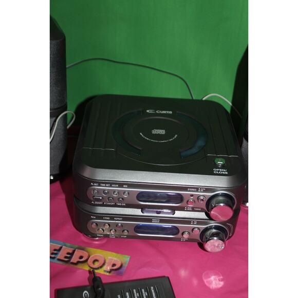 Curtis Digital CD Radio Compact Stereo System With Remote And Speakers RCD633 - Picture 7 of 16